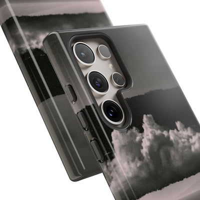 Crimson Horizon · Tough Phone Case for Samsung · Black