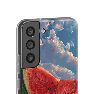 Ruby Melon Tide · Soft Handyhülle für Samsung