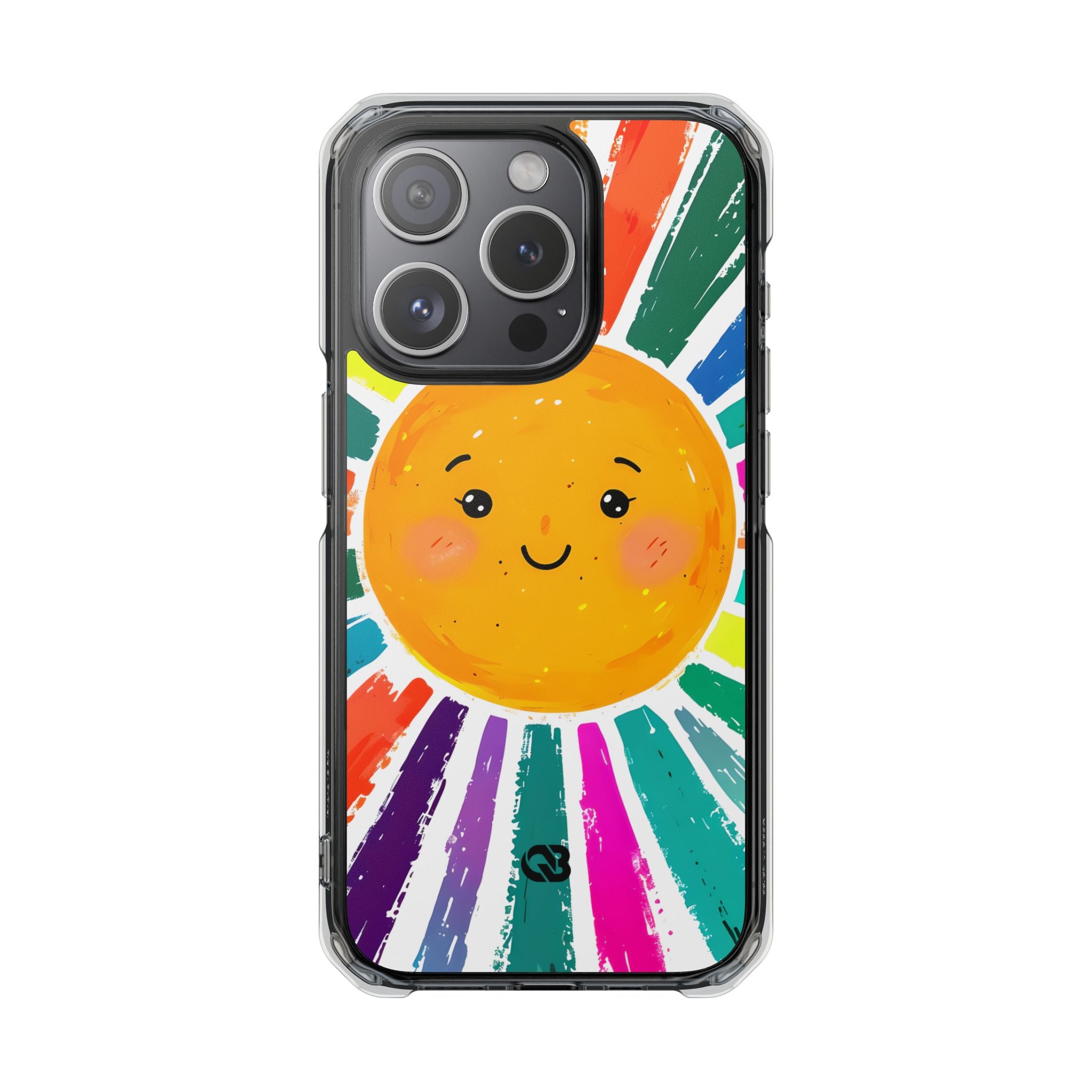 Vibrant Solar Smile · Impact Phone Case for iPhone · Magsafe
