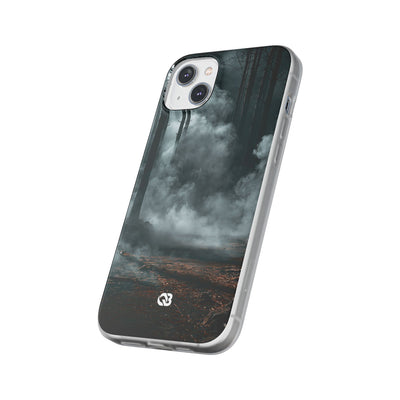 Shadowed Pine Mist · Lite Phone Case for iPhone ·  Black