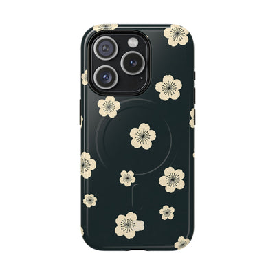 Midnight Sakura Bloom · Tough 2.0 Magnetic Phone Case for iPhone · Black