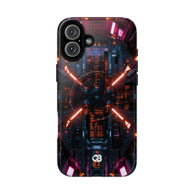 Cybernetic Reactor Core · Tough 2.0 Magnetic Phone Case for iPhone · Black
