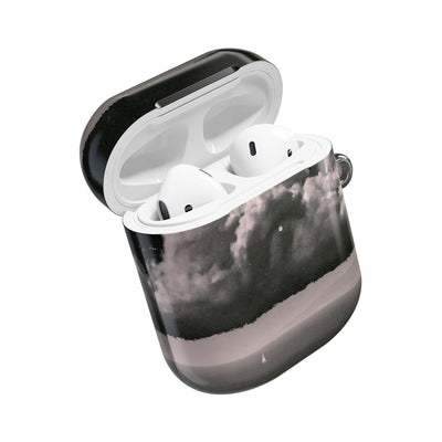 Crimson Horizon · Hard Case for AirPods & AirPods Pro · Black