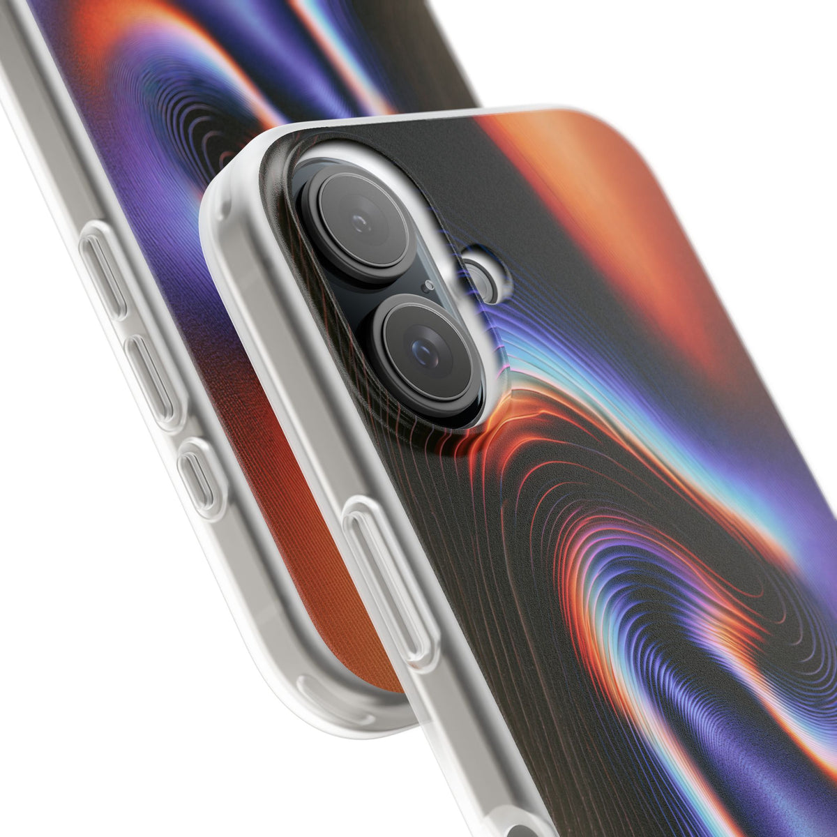 Prismatic Resonance · Lite Phone Case for iPhone ·  Purple