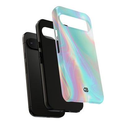 Prismatic Liquid Light · Tough Phone Case for Pixel ·  Teal
