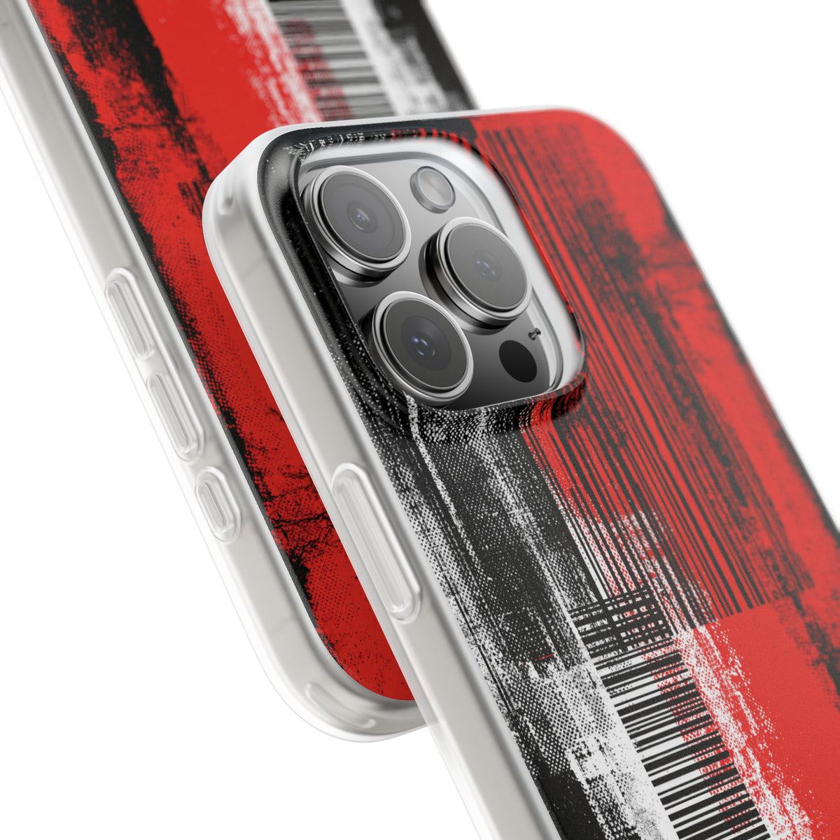 Distorted Barcode · Lite Phone Case for iPhone ·  Black