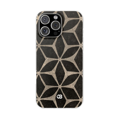 Concrete Mosaic Star · Lite Phone Case for iPhone ·  Black