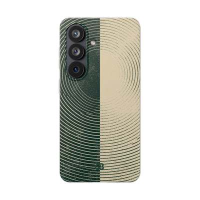 Green Lite Phone Case for Samsung - Evergreen Split Grain