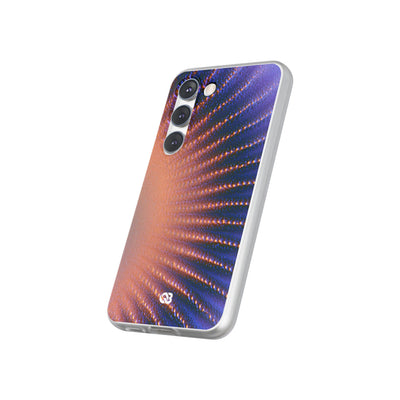 Luminous Aura Burst · Lite Phone Case for Samsung · Blue
