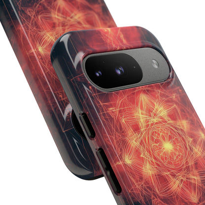 Strahlendes Mandala Google Pixel 9 Case - Tough