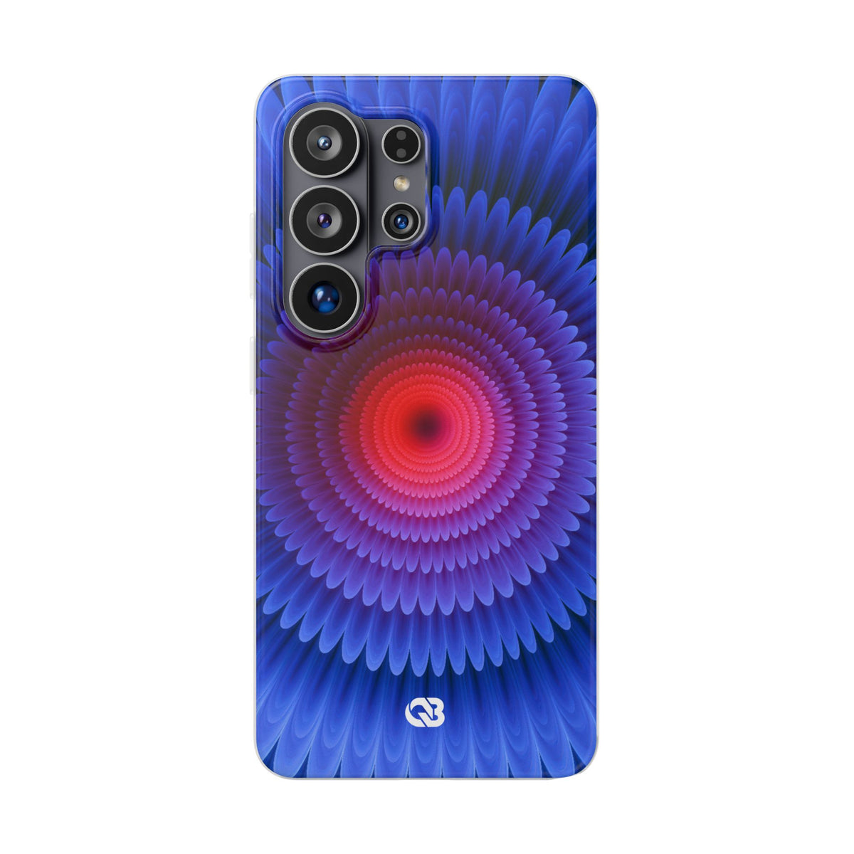 Radial Spectrum Bloom · Lite Phone Case for Samsung · Blue