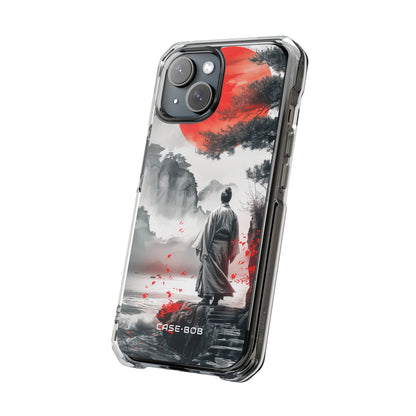 Red Sun Wanderer iPhone 15 Case - Impact