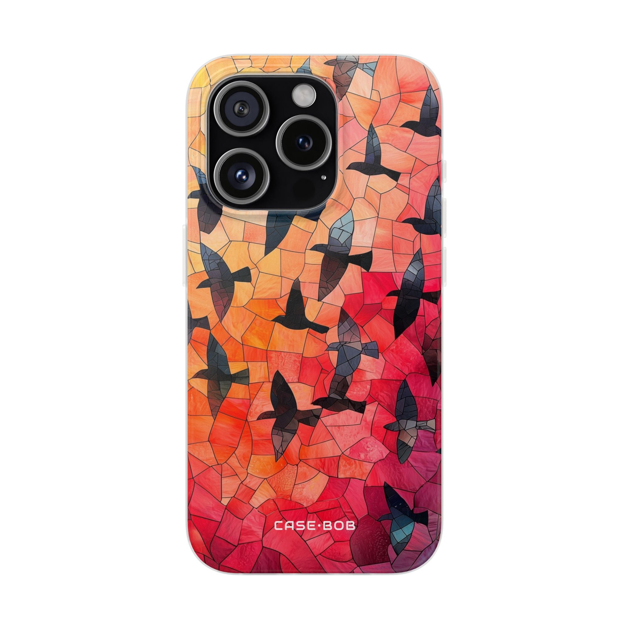 Blackbird Glow iPhone 15 Pro Skal - Mjuk