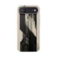 Beige Lite Phone Case for iPhone - Monolith Urban Grid