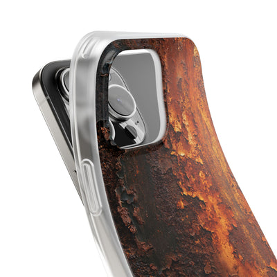 Orange Lite Phone Case for iPhone - Oxidized Iron Crust