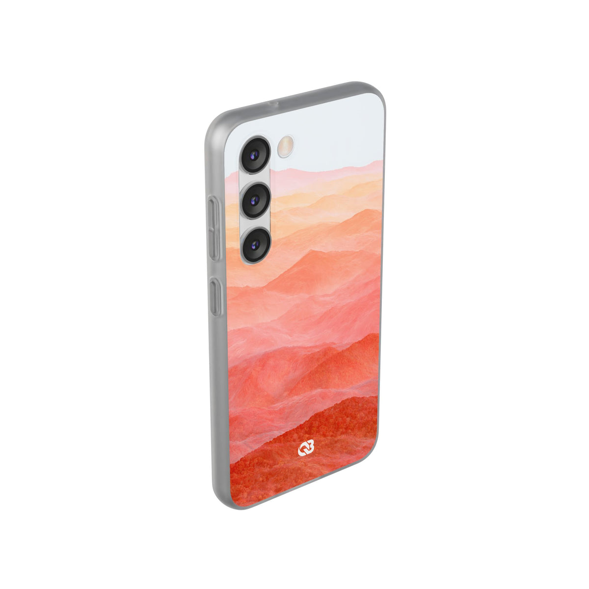 Alpenglow Ridge Vista · Lite Phone Case for Samsung · Orange