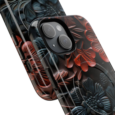 Carved Earth Bloom · Tough+ Coque de téléphone pour iPhone · Magsafe