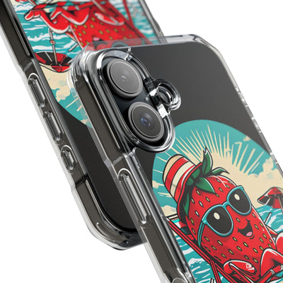 Ρετρό Παραλιακό Μούρο · Impact Θήκη για iPhone · Magsafe