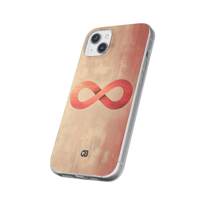 Terracotta Infinity Stroke · Soft Handyhülle für iPhone