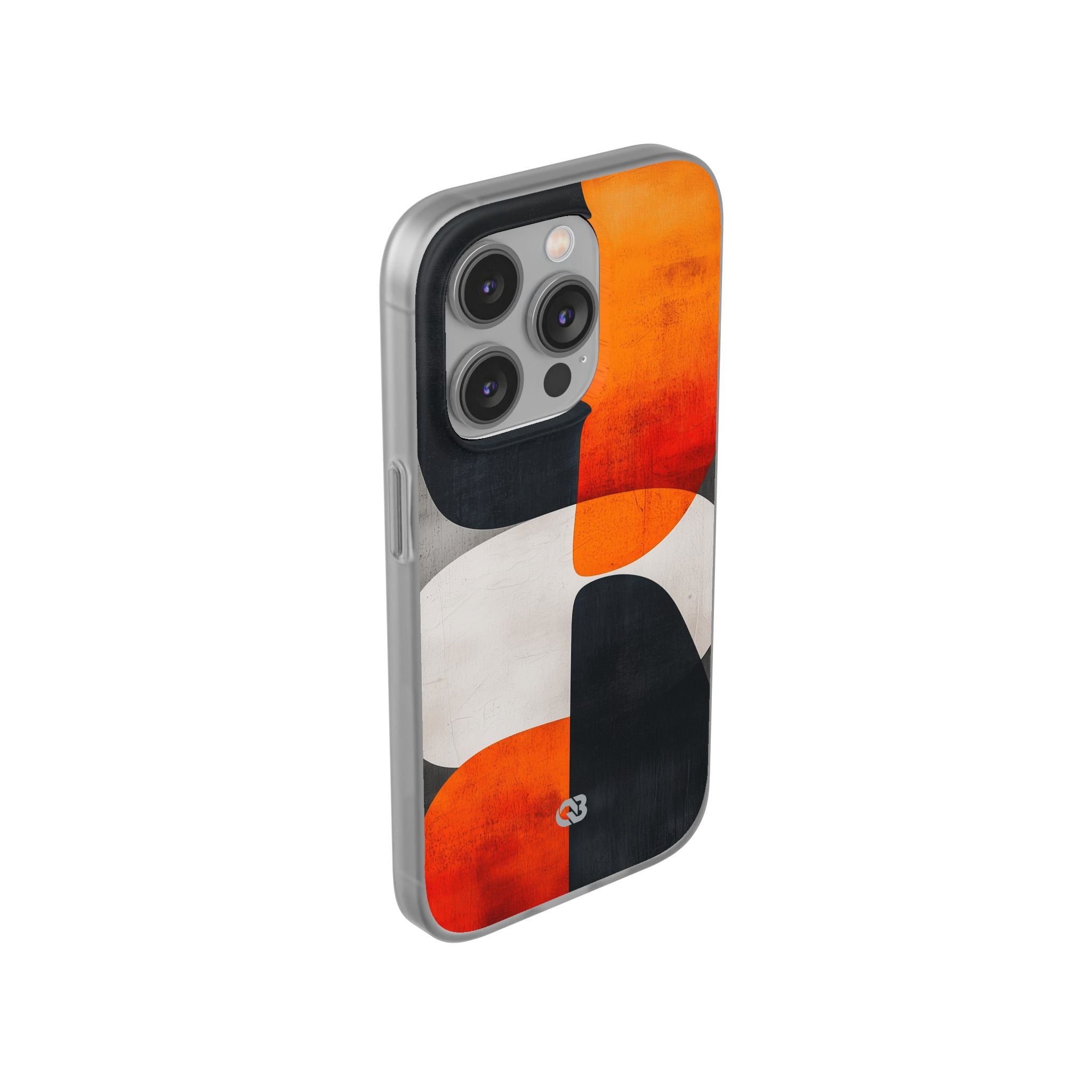 Burnt Amber Flow · Soft Phone Case for iPhone