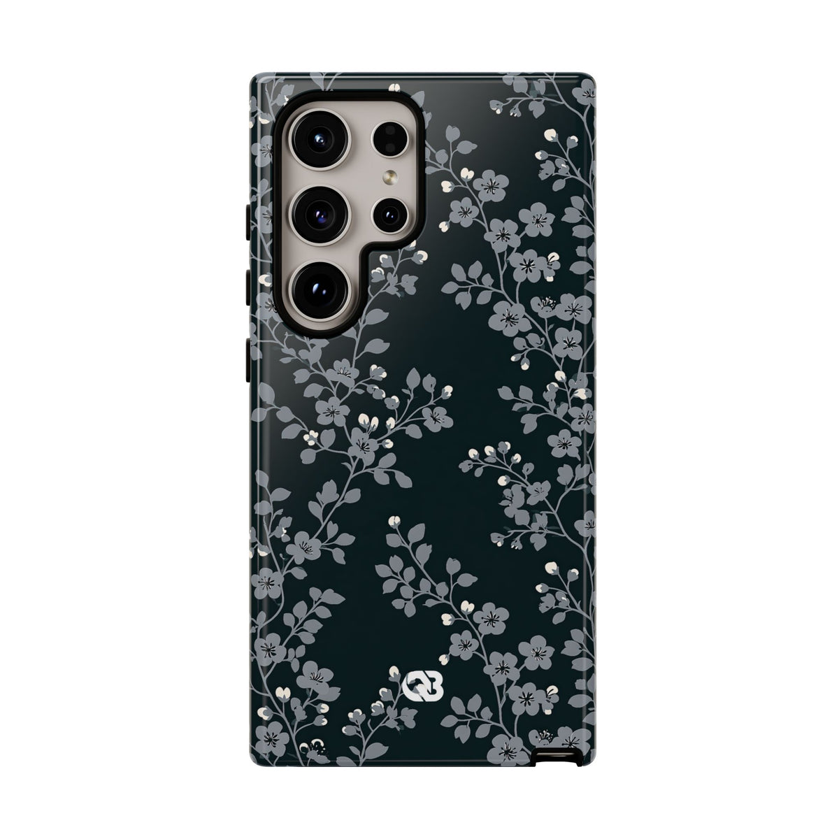Nocturne Blossom Branch · Tough Phone Case for Samsung · Black