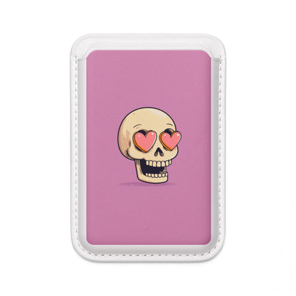 Heart Eyes Skull Wallet – MagSafe Ready