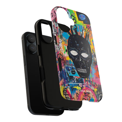 Skull Vortex iPhone 16 Case - Tough - CASE•BOB