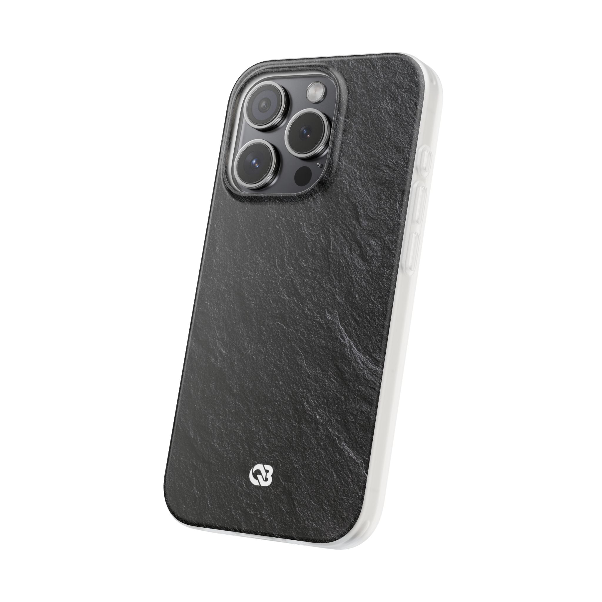 Black Lite Phone Case for iPhone - Raw Obsidian Slate