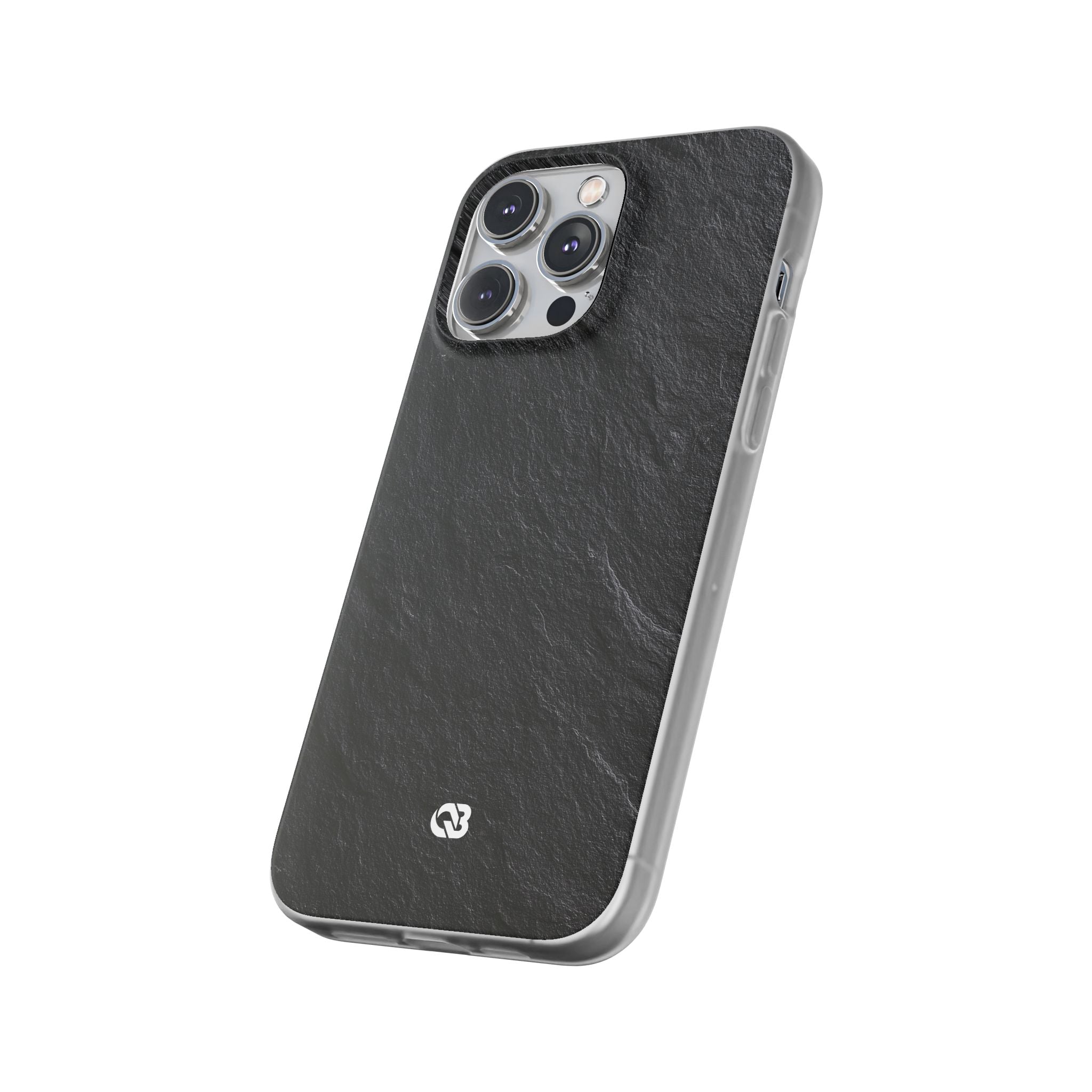 Black Lite Phone Case for iPhone - Raw Obsidian Slate