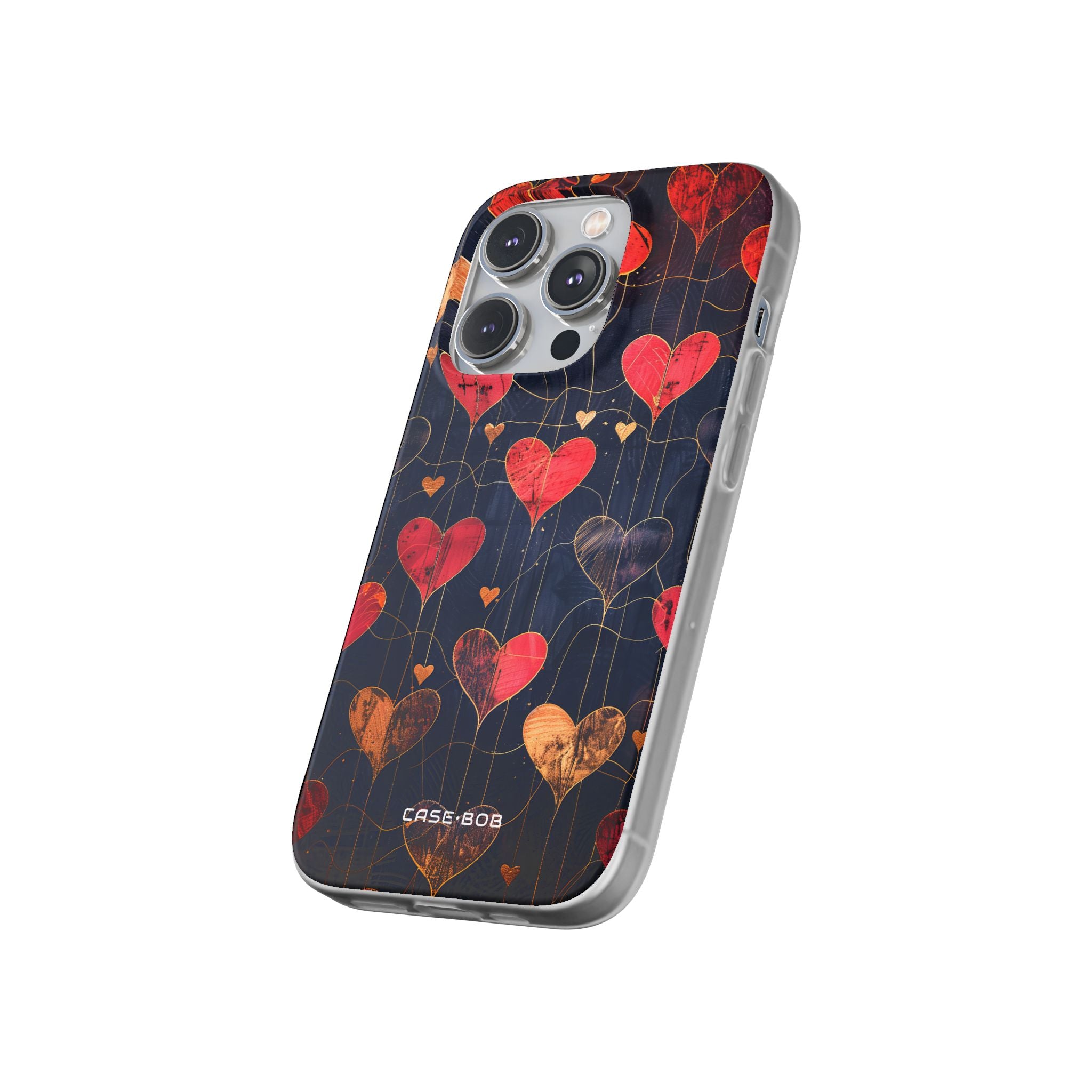 Golden Hearts Network iPhone 14 Pro Case - Soft