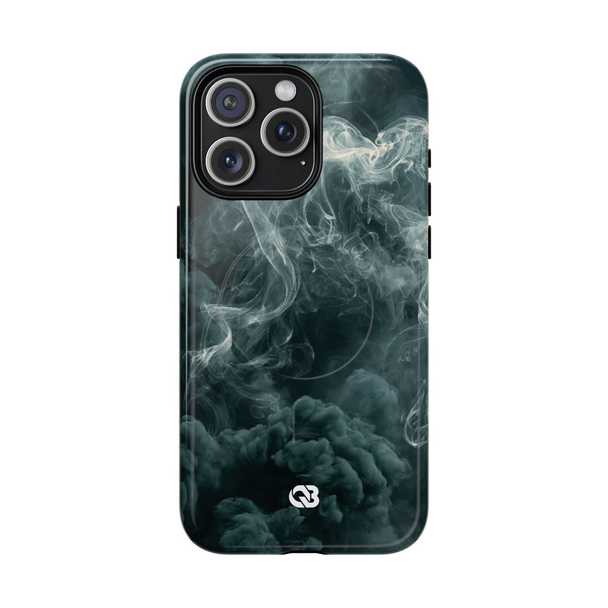 Luminescent Vapor Drift · Tough 2.0 Magnetic Phone Case for iPhone · Teal