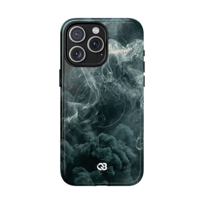 Luminescent Vapor Drift · Tough 2.0 Magnetic Phone Case for iPhone · Teal