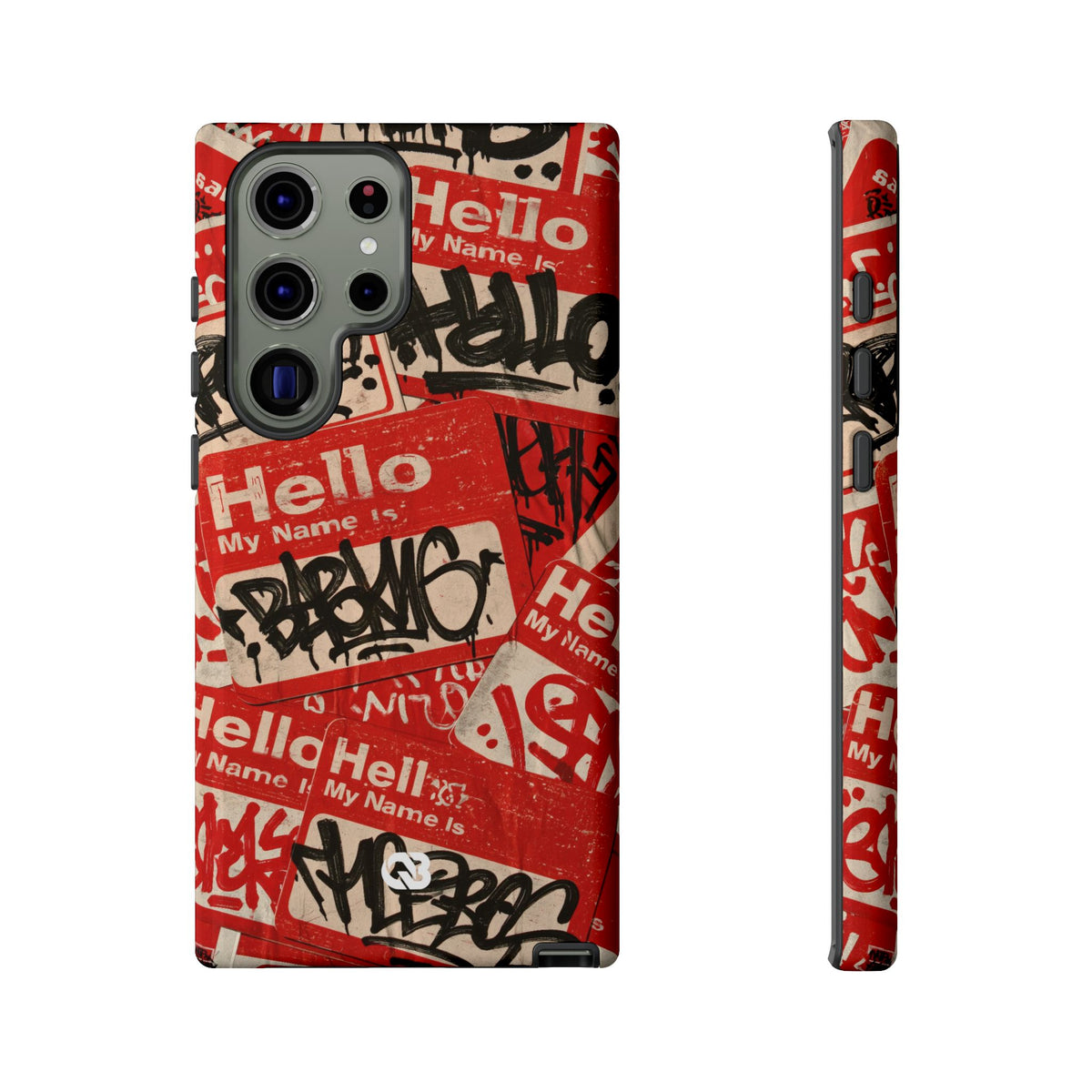 Slap Tag Collage · Tough Phone Case for Samsung · Red