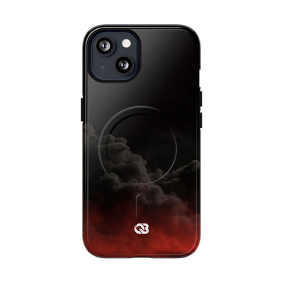 Crimson Fog Void · Tough 2.0 Magnetic Phone Case for iPhone · Black
