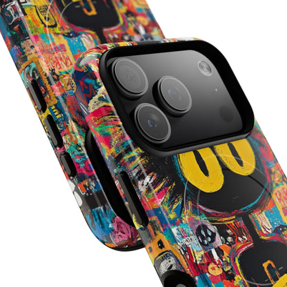 Spiky Shadow iPhone 17 Pro Case - Tough+ - CASE•BOB