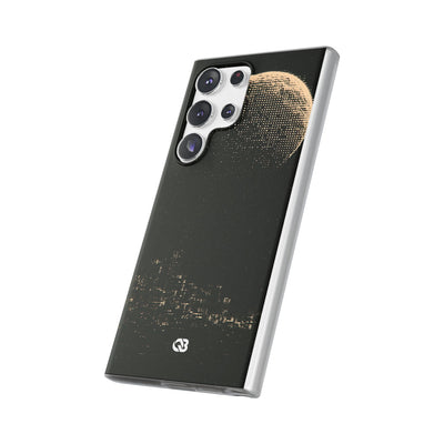 Lunar Metropolis Nocturne · Lite Phone Case for Samsung · Black