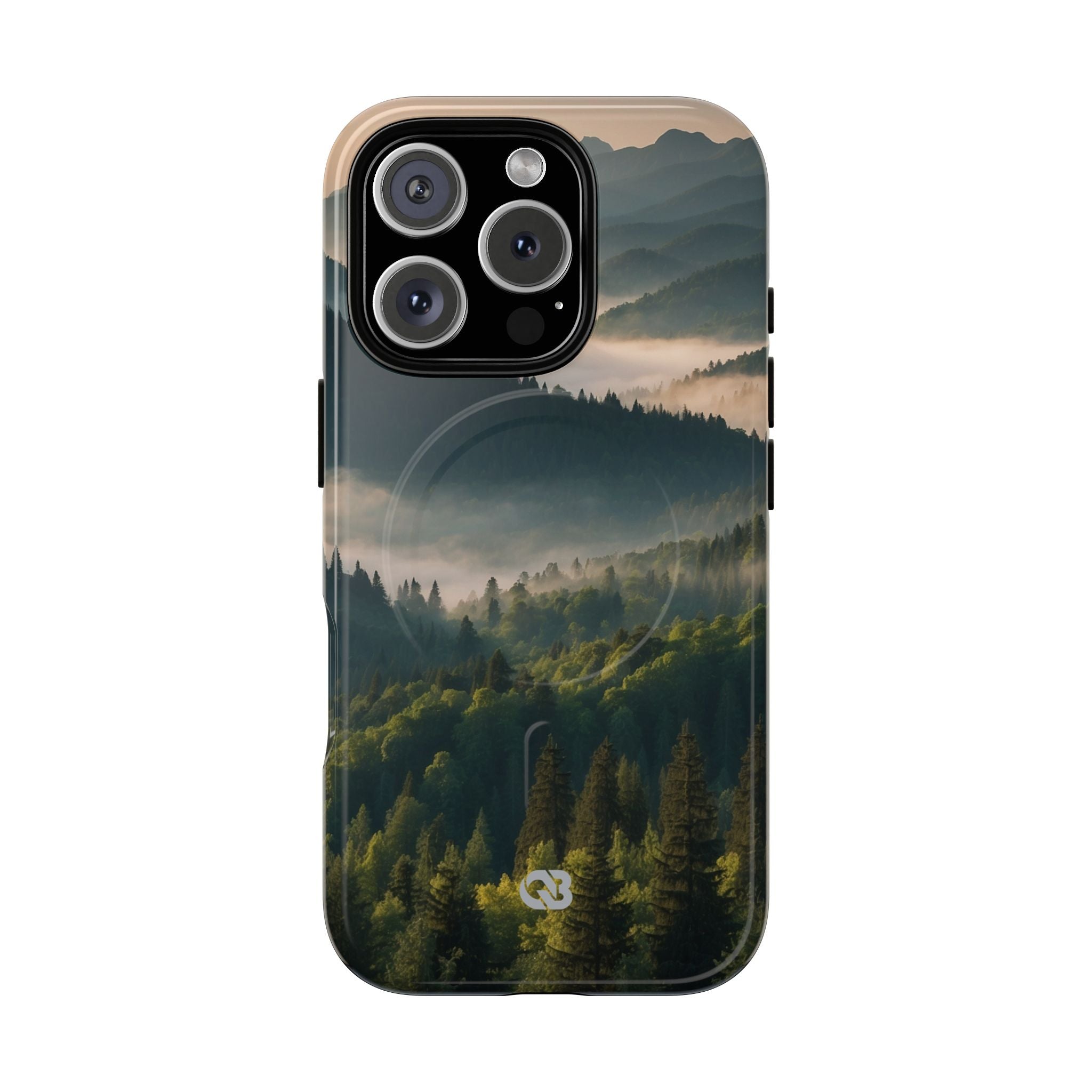 Foggy Mountain Ridge · Tough+ Hoesje voor iPhone · Magsafe