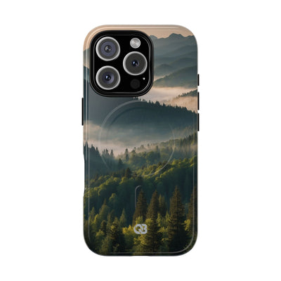 Foggy Mountain Ridge · Tough+ Hoesje voor iPhone · Magsafe
