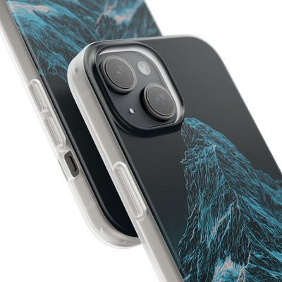 Glacial Alpine Peak · Lite Phone Case for iPhone ·  Blue