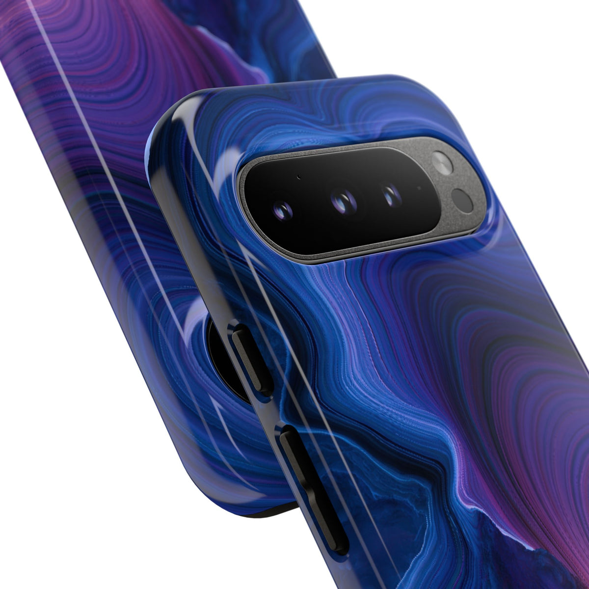 Radiant Strata · Tough Phone Case for Pixel ·  Blue