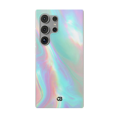Prismatic Liquid Light · Lite Phone Case for Samsung · Teal