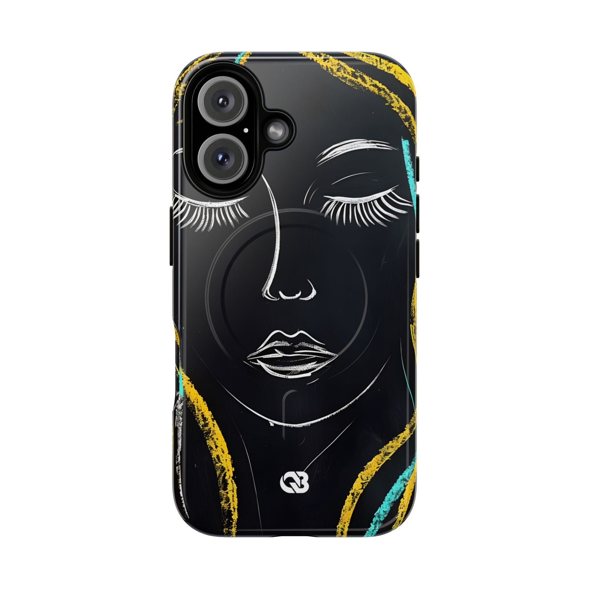 Obsidian Chalk Portrait · Tough+ Magsafe