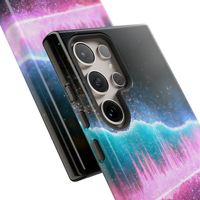 Digital Frequency · Tough Phone Case for Samsung · Pink
