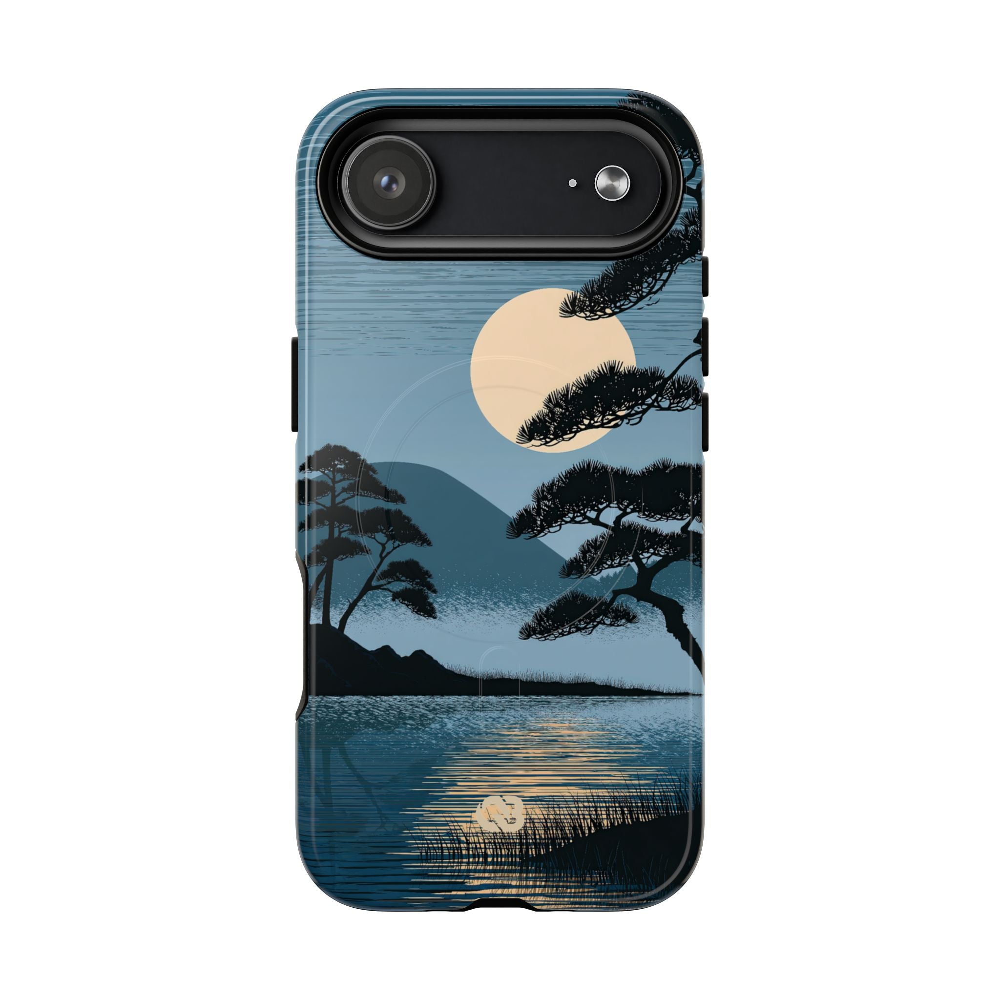 Blue Tough 2.0 Magsafe Phone Case for iPhone - Midnight Kyoto Pine