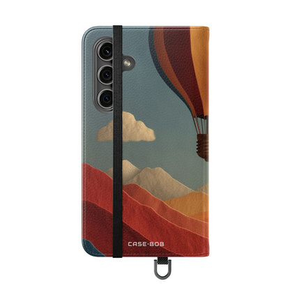 Sunset Balloon - Samsung S24 Case - Wallet