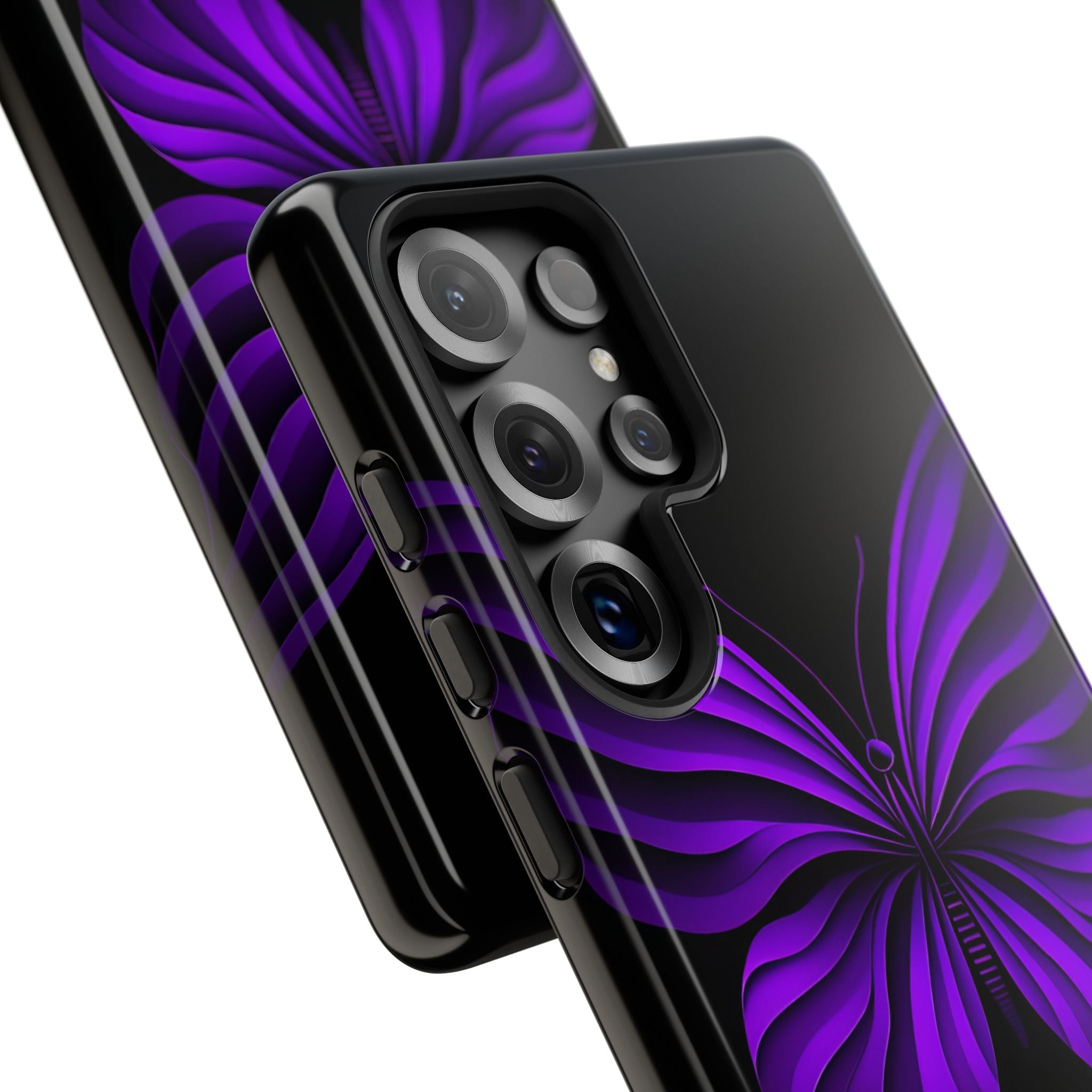 Violet Monarch Samsung S25 Ultra Case - Tough