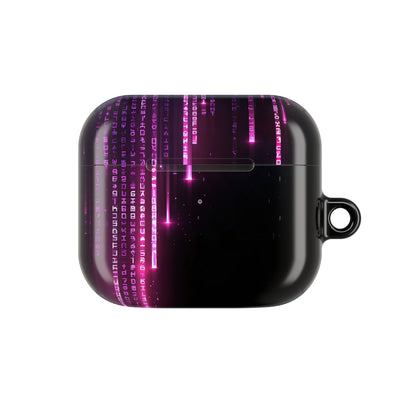 Binary Cascade · Hard Case for AirPods & AirPods Pro · Black