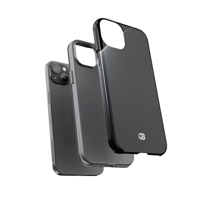 Black Tough Phone Case for iPhone - Obsidian Lunar Arch