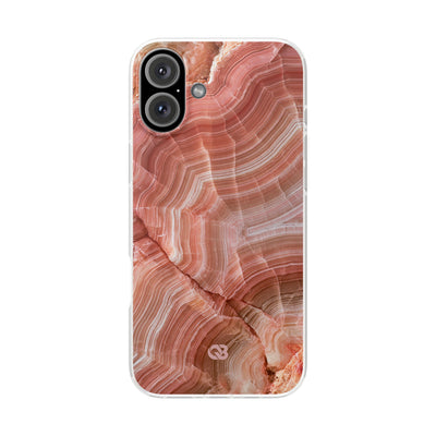 Blushing Rose Strata · Lite Phone Case for iPhone ·  Pink