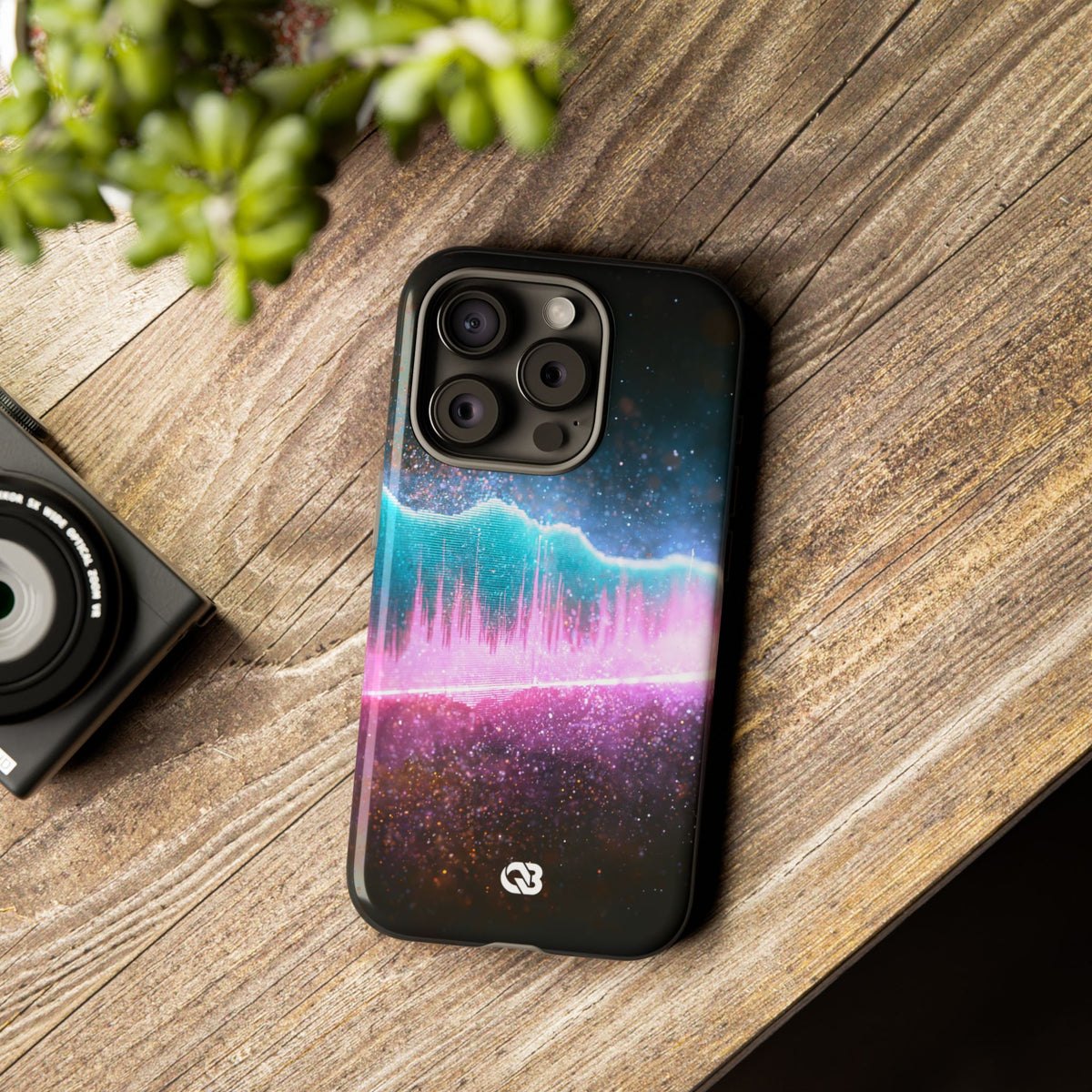 Digital Frequency · Tough Phone Case for iPhone · Pink
